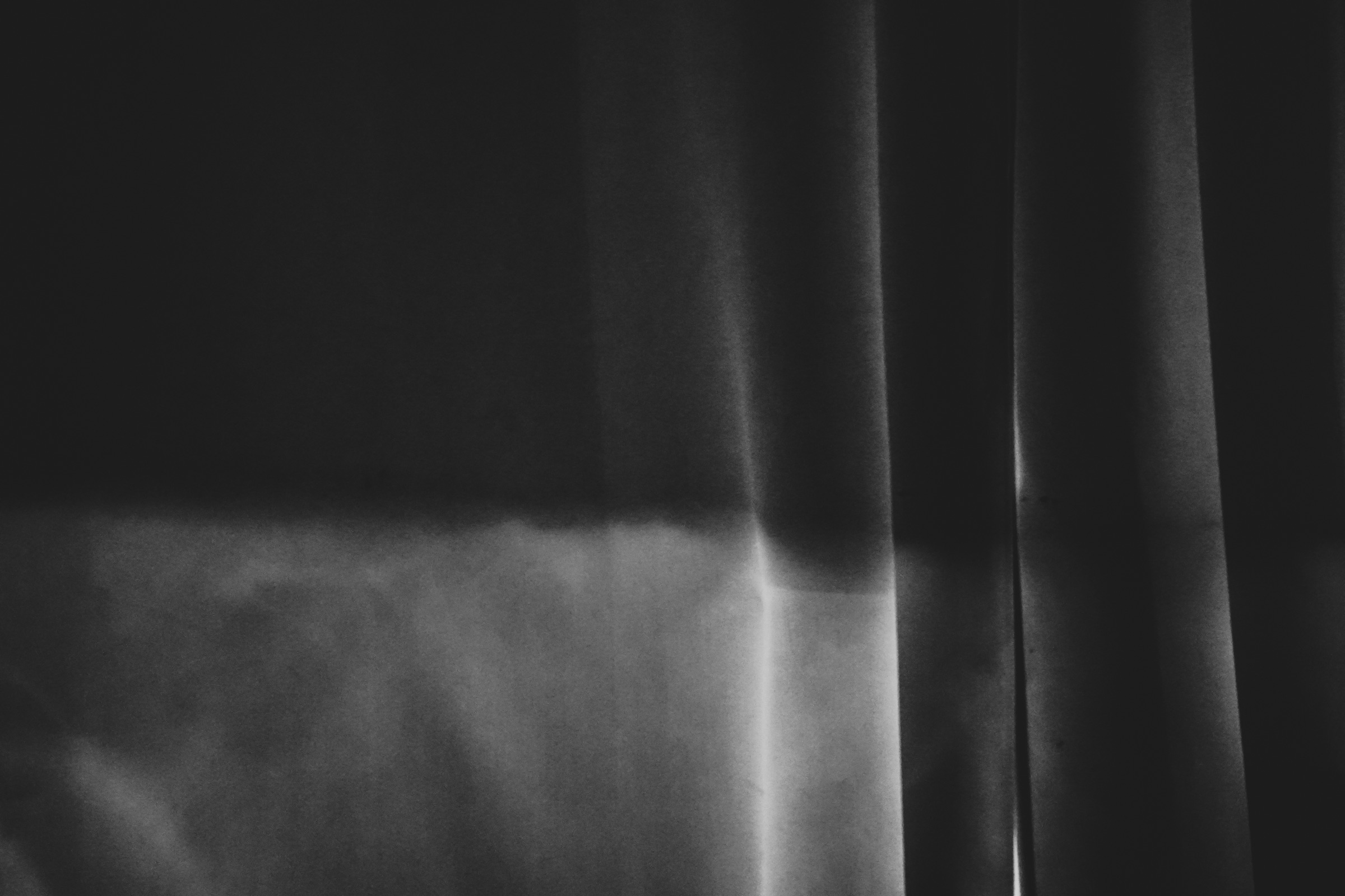 Abstract monochrome light and shadow